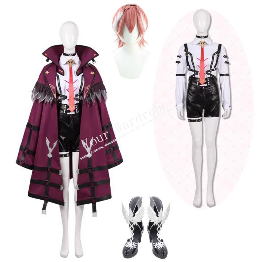 バーチャルYouTuber　VTuber　鷹嶺ルイ コスプレ衣装ウィッグ 靴 コスチューム cosplay イベント 演出服 アニメ変装 仮装