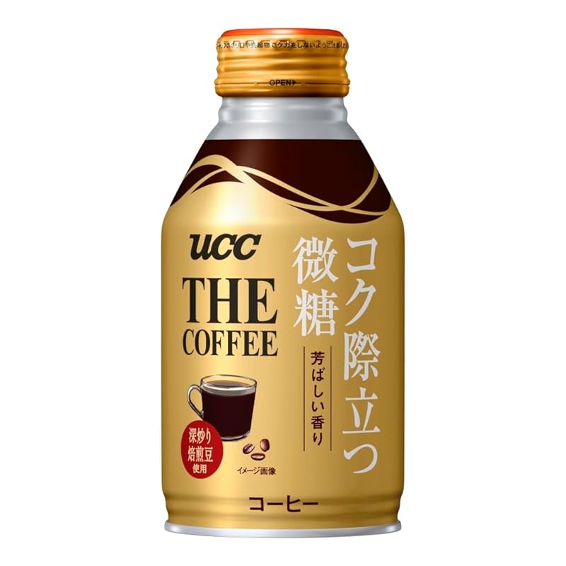 即納：UCC THE COFFEE コク際立つ微糖 缶コーヒー 260g×24本【ケース】【箱】