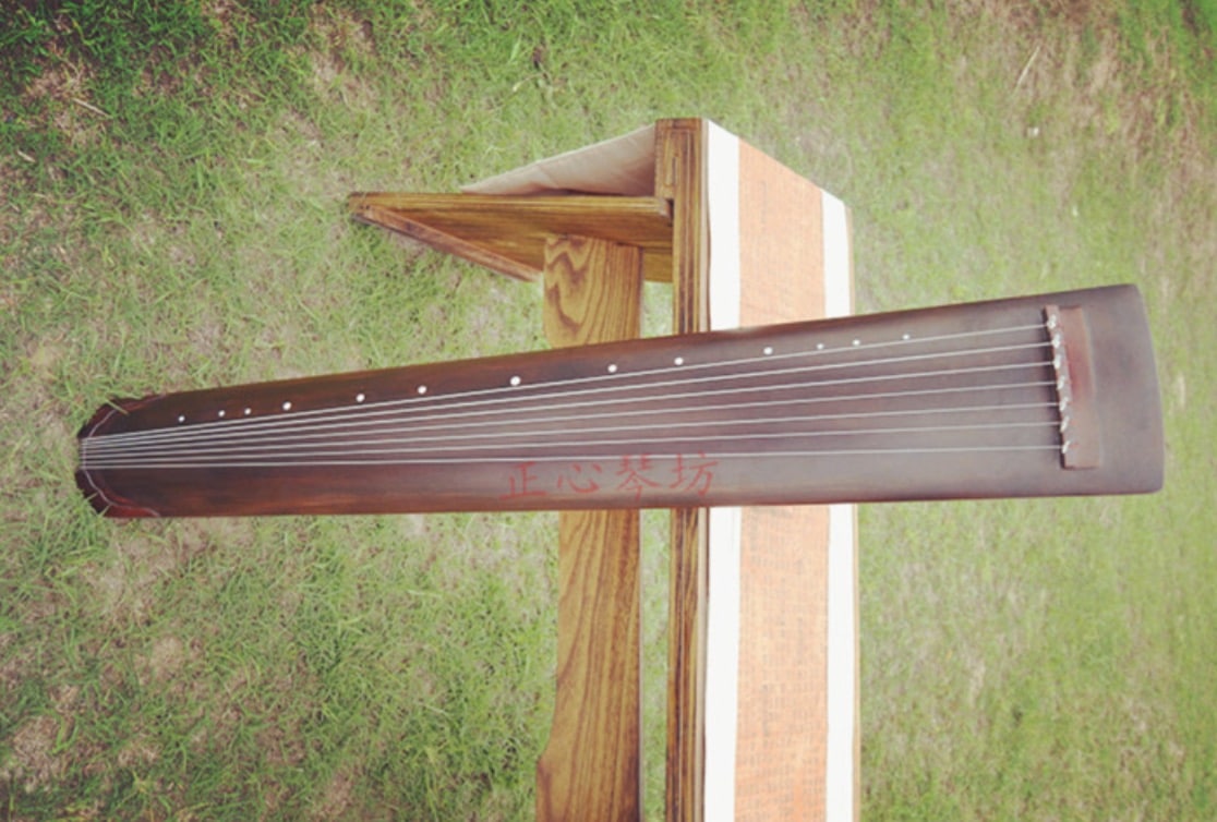 古琴発泡桐7弦正和式中国弦楽器