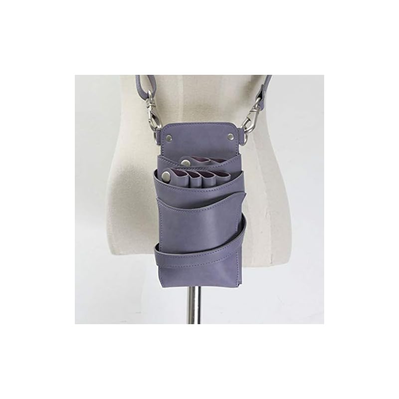 DEEDS オリジナル シエーナ no.318 ラベンダーアッシュ 紫色 46丁入 シザーケース 美容師トリマー