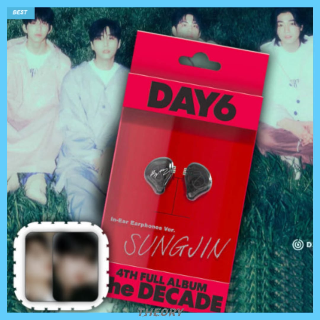 [デイシックス グッズ] DAY6 正規4集 The DECADE インイヤーイヤホン 4種の中からランダム+特典2枚
