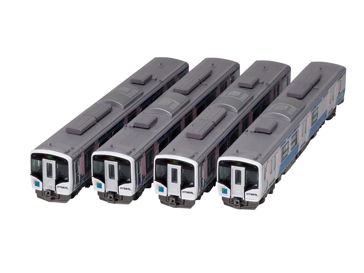 トミーテック (N) 鉄道コレクション JR HB-E210系（仙石東北ライン・特別快速）4両セット TT テツコレ JR HB-E210 センセキトウホクトクベツカイソク4R