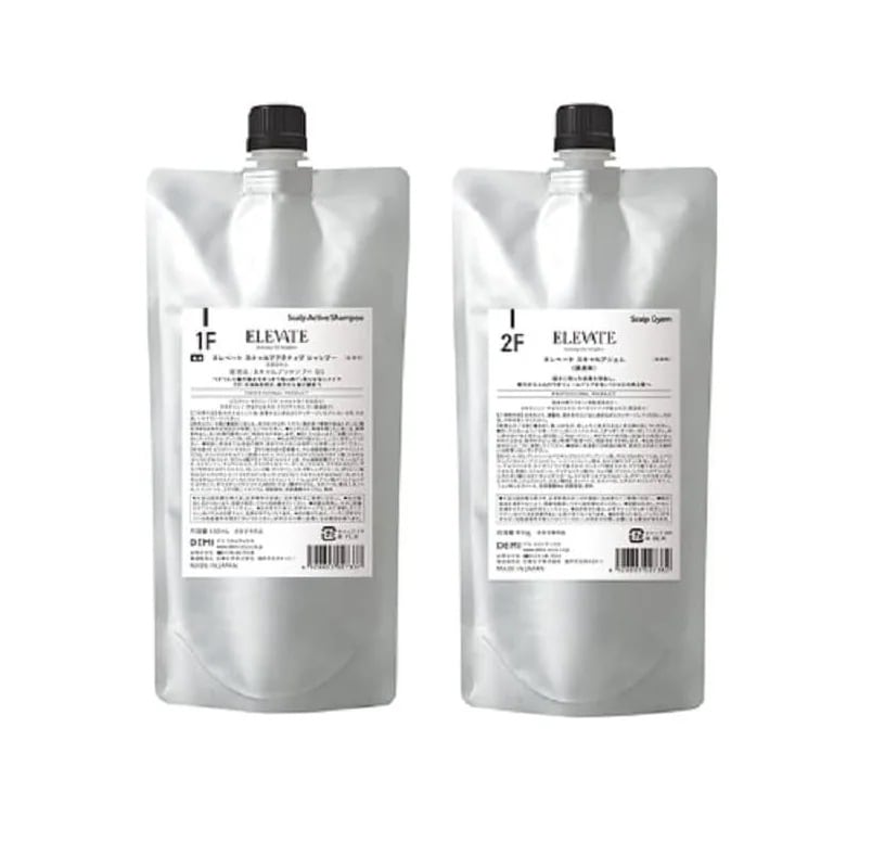 デミ エレベート スキャルプアクティブ シャンプー 450ml + スキャルプジェム 450g レフィル メンズ