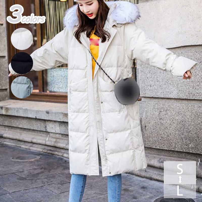 3ダウンコート コート ジャケット ロングコート レディース ファー 大きいサイズ 毛皮 フォックス ポンチョ ケープ ムートン ダウンジャケット レディース ダウンコート ファー付き ロング フード
