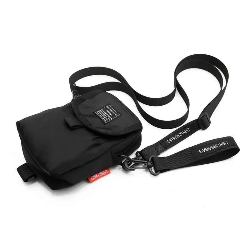 【10点セット】ヒップホップストリートスタイルメッセンジャーバッグミニショルダーバッグスマホポーチ