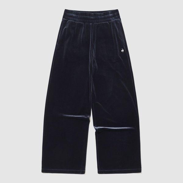 [] アーリースプリング ワイドフィット ベルベット パンツ DNV / Q4122OFP15