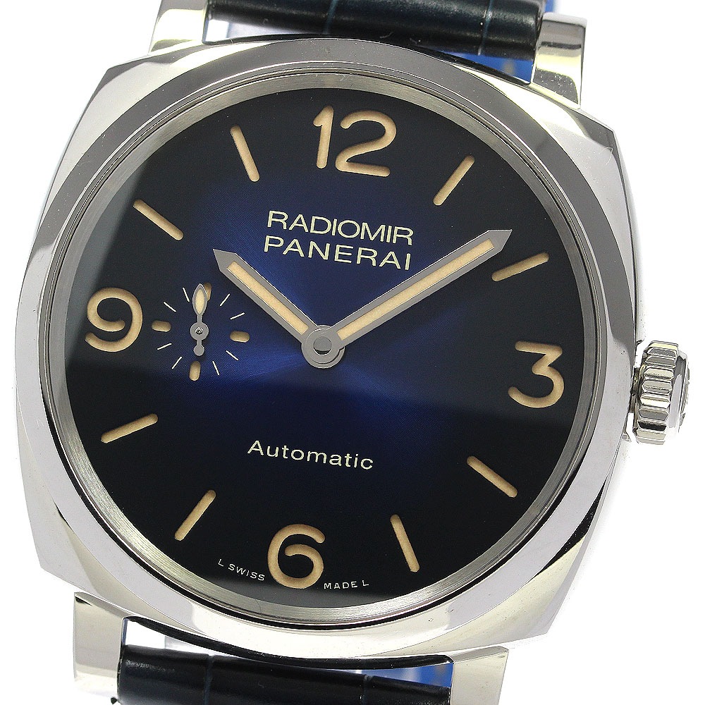 パネライ PANERAI PAM00933 ラジオミール 1940 3デイズ アッチャイオ 2018 ブティック限定 自動巻き メンズ 美品 _753459【中古】