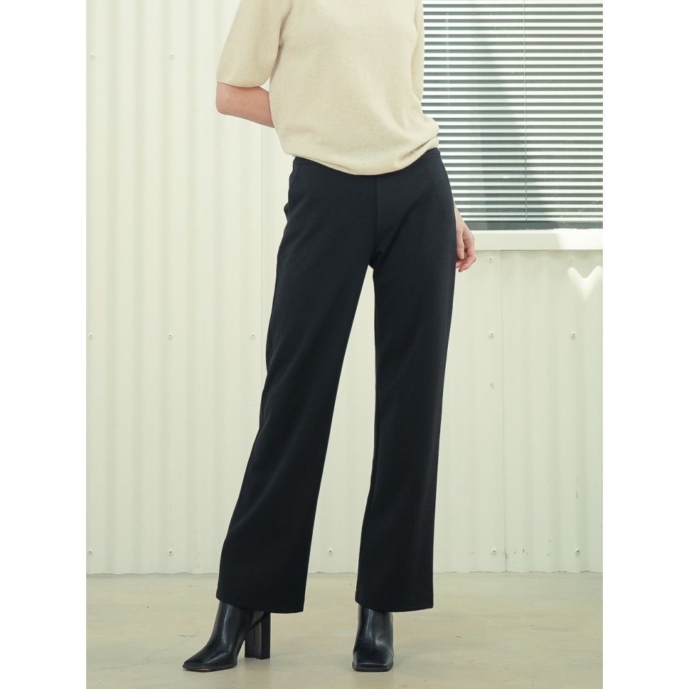 ACUD ベンディングセミワイドパンツ_ブラック