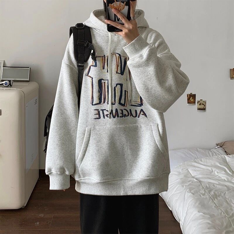 スウェット トレーナーメンズ 長袖 フーディー フード カジュアル ラフ かっこいい 春 秋 冬 ペア 男女兼用 学生 デート お泊まり お揃い XL 2XL 3XL 4XL ゆる 大きい