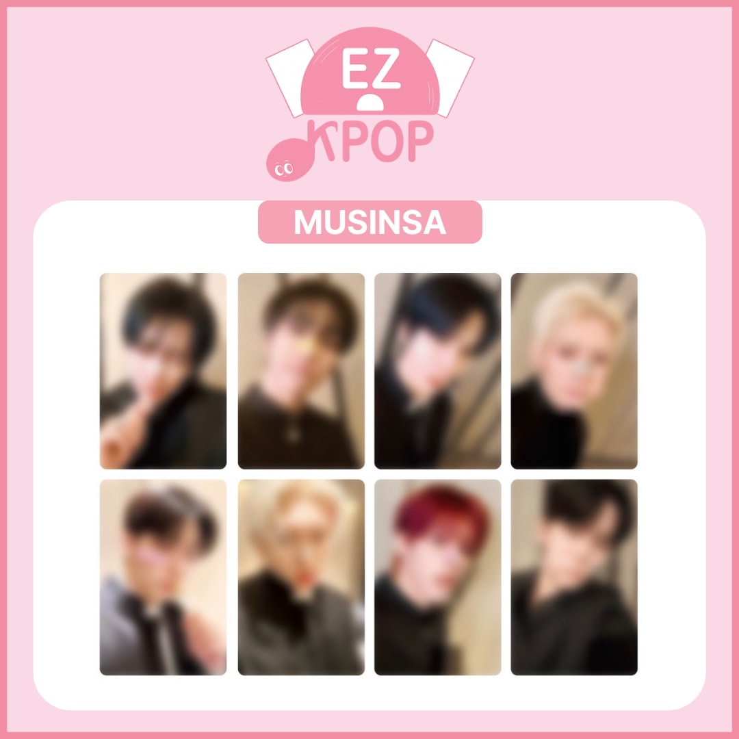 【8種セット/OFFLINE】 ATEEZ GOLDEN HOUR : PART.4 MUSINSA LUCKYDRAW ラキドロ