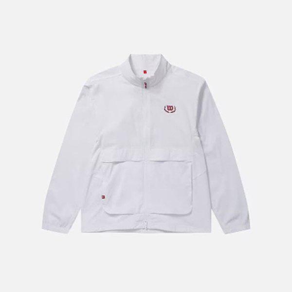 [] メンズヘリテージロゴウィンドブレーカージャケットW241001TJK31WHT
