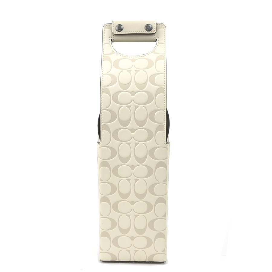 コーチ COACH ワインバッグ シグネチャー レザー アイボリー ユニセックス r10677j