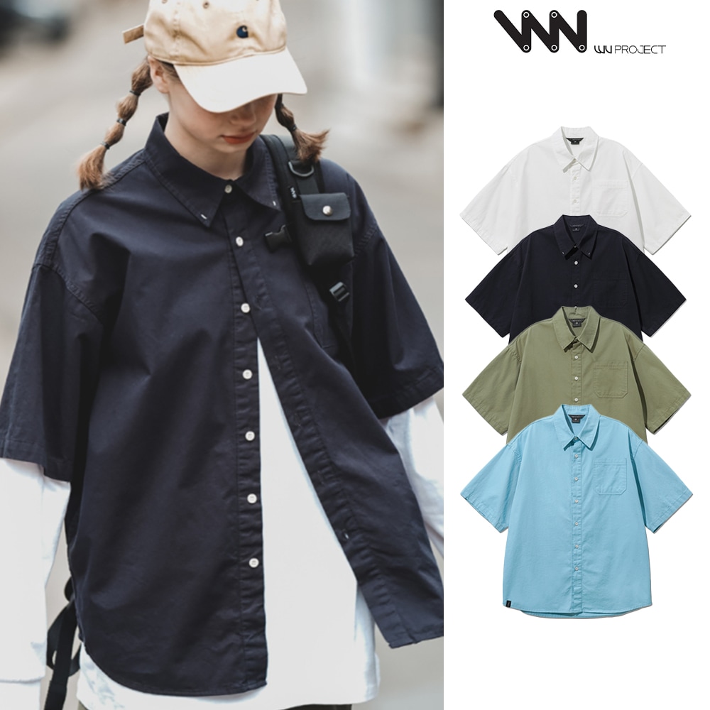 [WV PROJECT] city summer short sleeve shirts