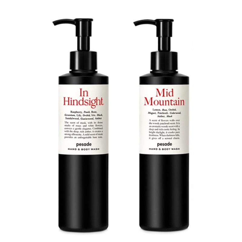 [韓国人気]パフューム ハンド&ボディウォッシュ 250ml (In Hindsight/ Mid Mountain中1) ハンドケア ボディケア 香水 保湿 乾燥 手荒れ