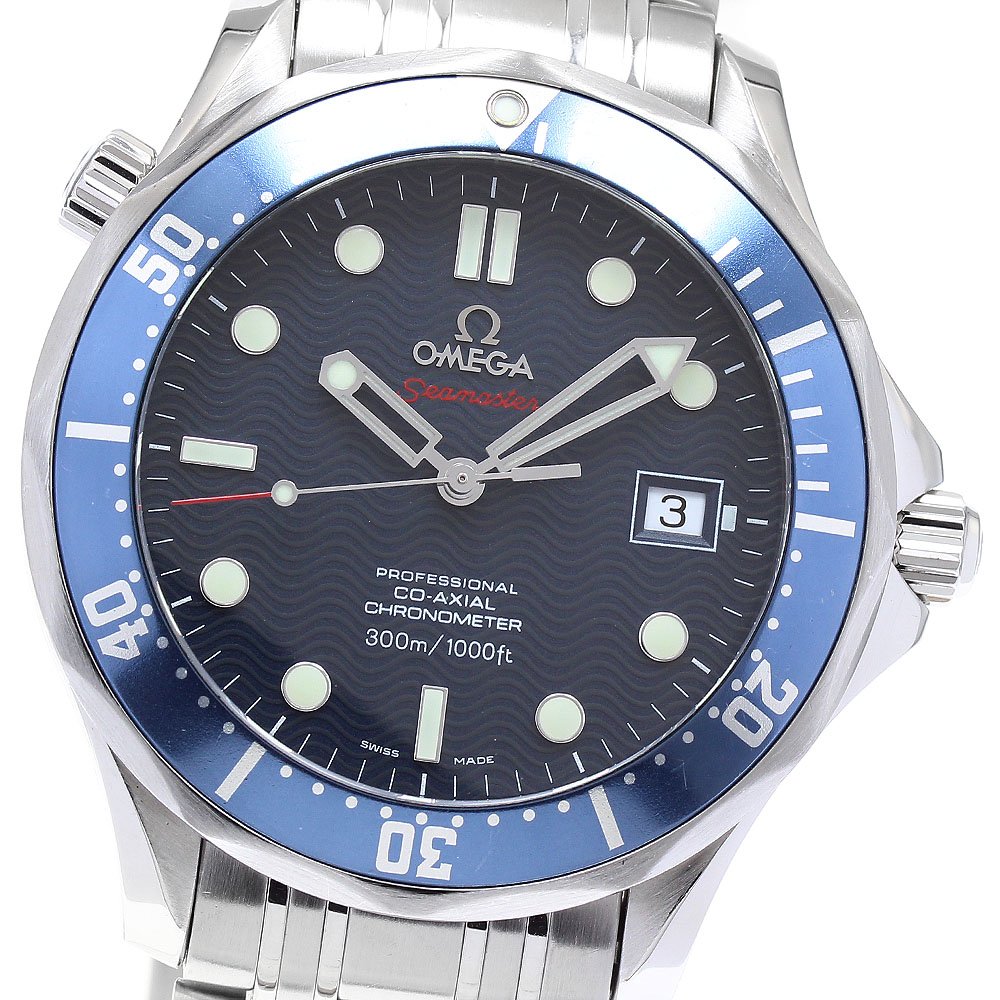 オメガ OMEGA 2220.80 シーマスター300 コーアクシャル 自動巻き メンズ _893517【中古】