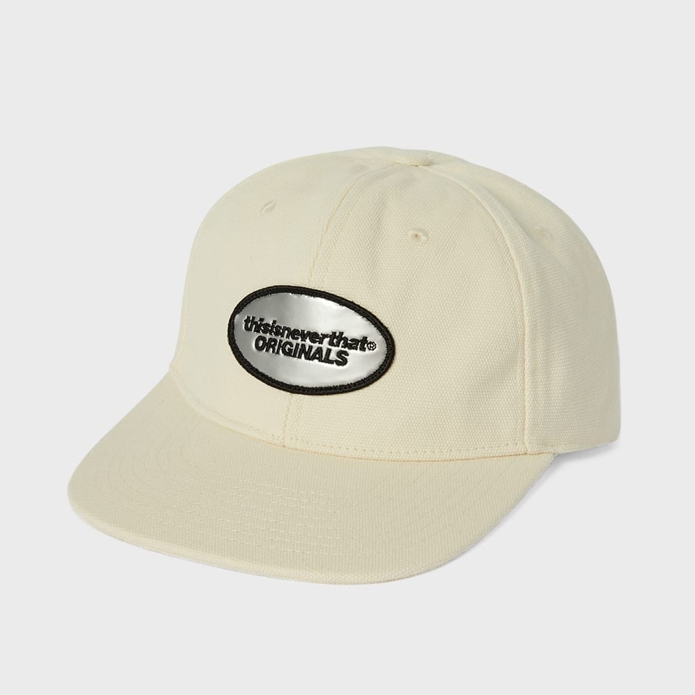 ディス・イズ・ネヴァー・ザットキャンバスパッチキャップオフホワイト