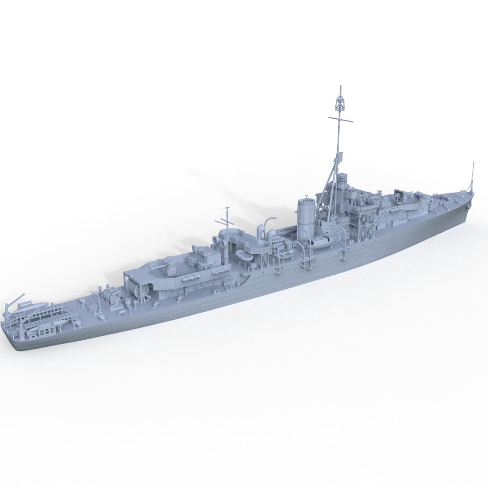 SSC72630-A 1/72 ミリタリーモデル イギリス リバー級「シュペー」K246フリゲート 喫水線バージョン セクショナルハル