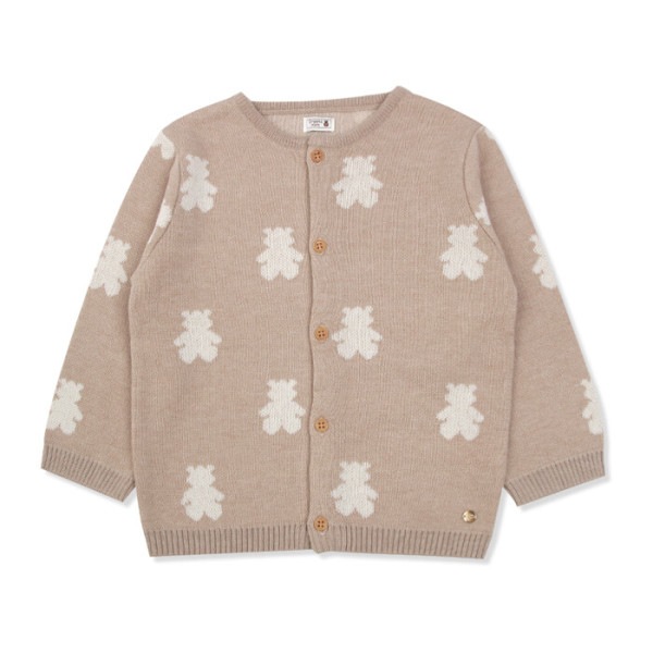 ベアニット ジャガード カーディガン(MIFTGA02)