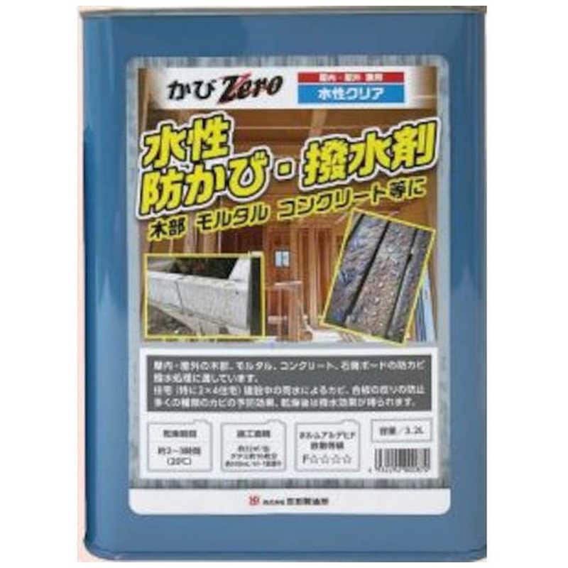 吉田製油所　カビゼロ木部用下塗り防腐防カビ剤 3.2L　856