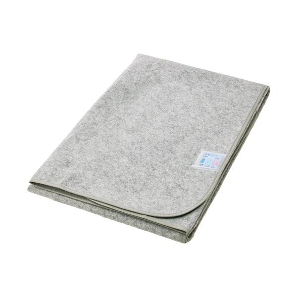 （まとめ） iiもの本舗 洗える除湿シート 備長炭入約110180cm 1枚 5セット