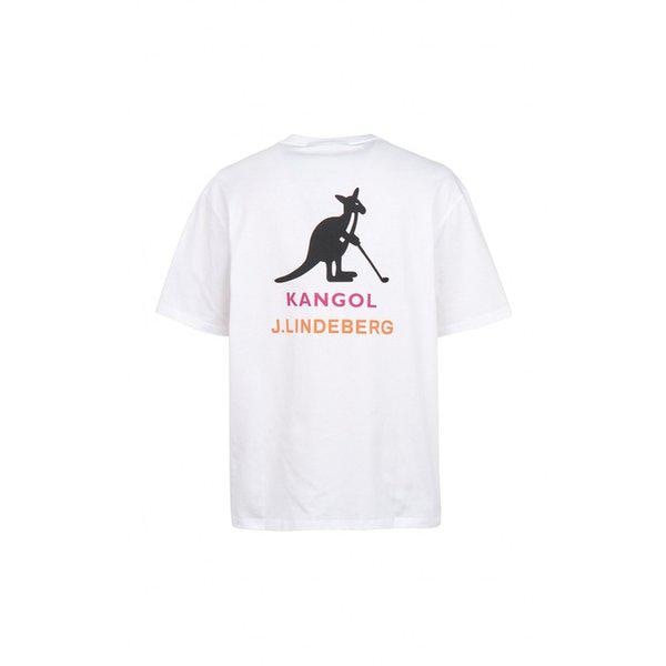 J.LINDEBERG X カンゴール ゴルフウェア 男性 半袖Tシャツ AMJT14214 0000