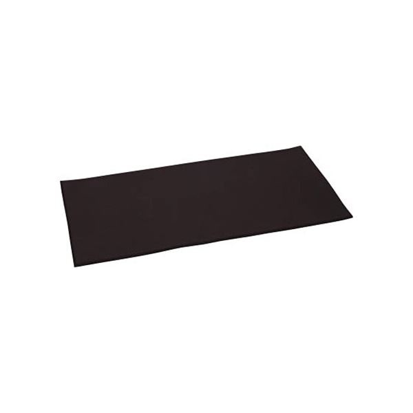 足腰マット 約9x450x1200mm 黒 TAM-4512 1枚 11,096円