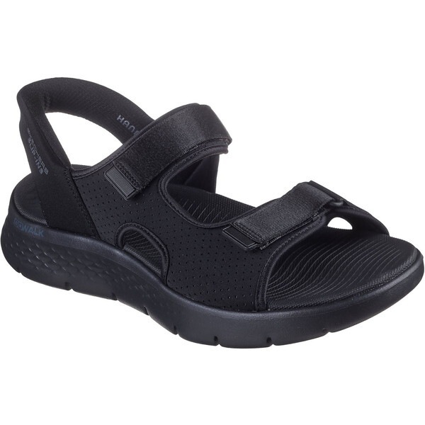 スケッチャーズ 229210 BKLM GO WALK FLEX SANDAL-EASY ENTR ブラックライム 26.0cm サンダル メンズ