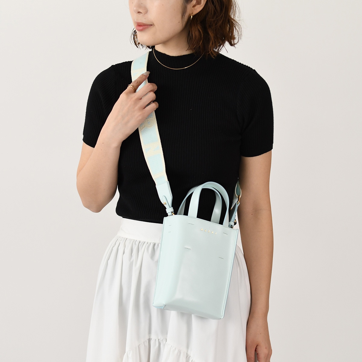 バッグ ショルダーバッグ SHMP0050U0LV639 MUSEO NANO ハンドバッグ レディース ミニバッグ レザー 人気