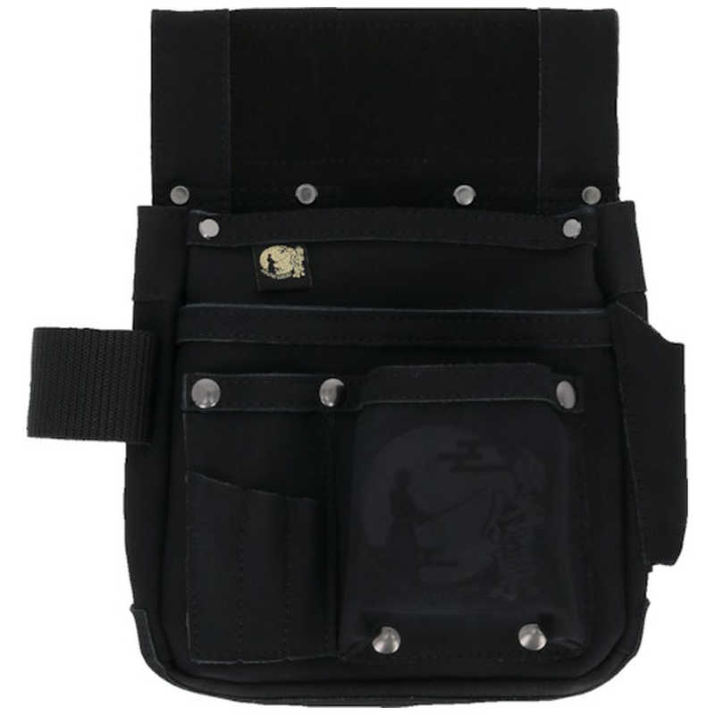 高儀　侍BLACK 釘袋 リング付SRBF3　806024103