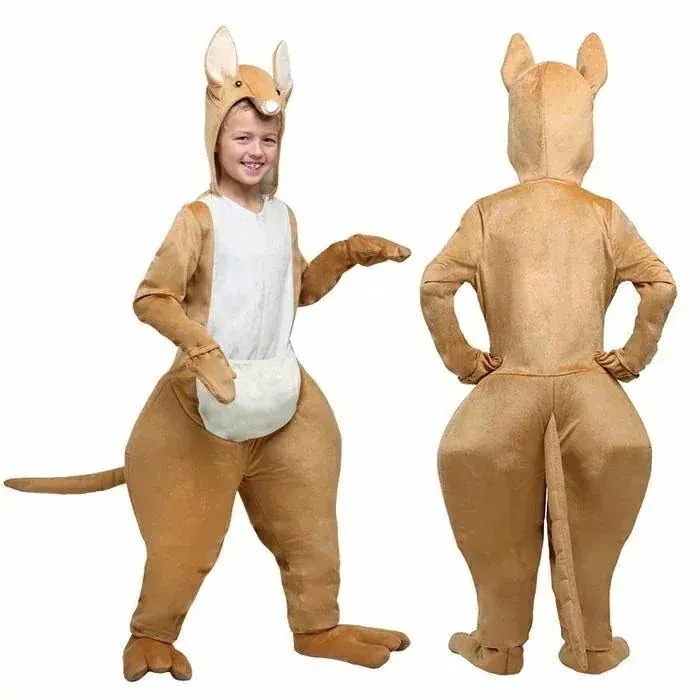 ハロウィン 衣装 キッズ カンガルー 動物 アニマル ハロウィン 男の子 全身 仮装 舞台 ステージ コスチューム パーティー イベント コスプレ衣装 ハロウィン 子