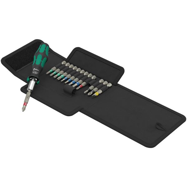 WERA ヴェラ 14点組 1/4HEX ビットラチェットドライバーセット テキスタイルボックス付 051060 工具 ツール DIY 作業工具 道具