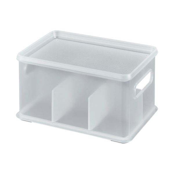 （まとめ）サンカ squ+ ナチュラ インボックスピコアト L クリア NIB-PKA-LCL 1個10セット