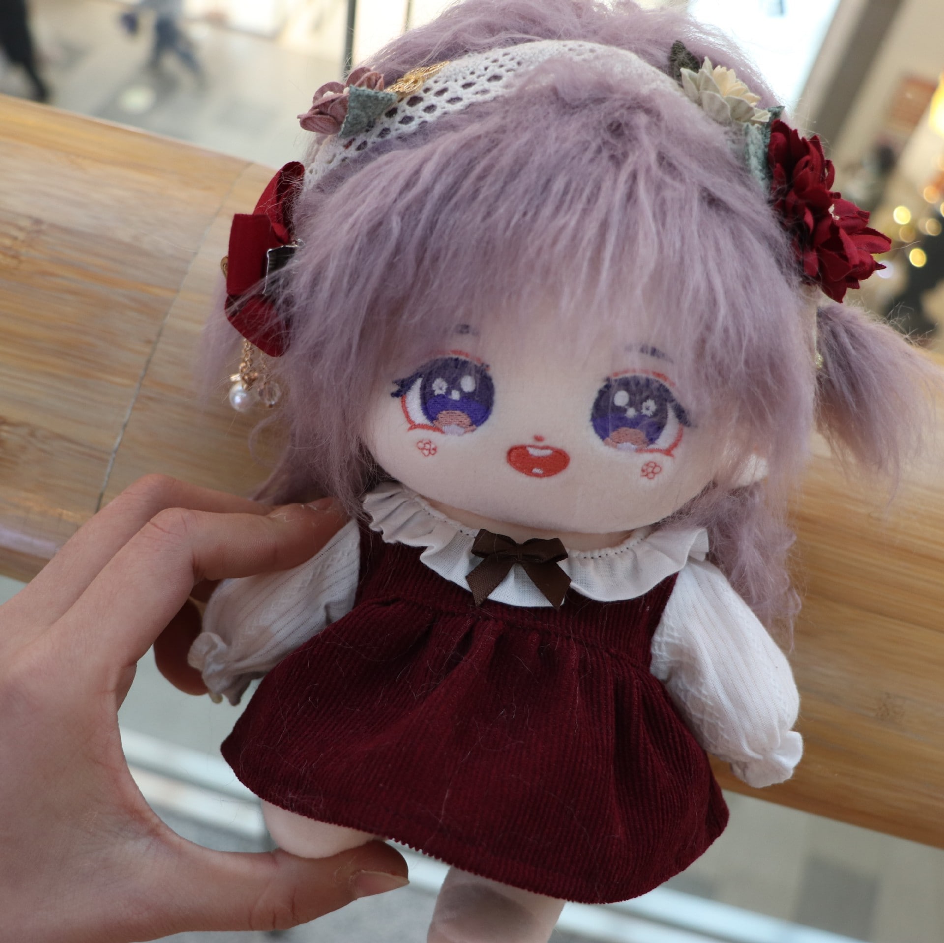 豆沙巻き揚げぬいぐるみ 20cm 無属性 本体 着せ替え人形属性なし綿人形が彼女のカップルにプレゼントします