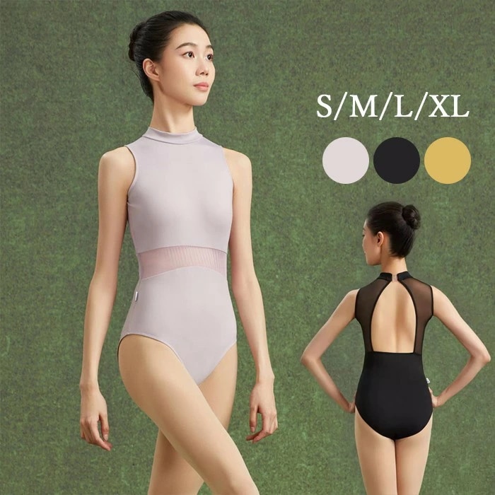 バレエ レオタード 長袖 大人 バレエ用品 コスチューム ユニフォーム バレリーナ 衣装 ダンス ballet用品 レッスン着 練習衣装 ジュニア 韓国 大人用 ブラック パープル イエロー S/M/