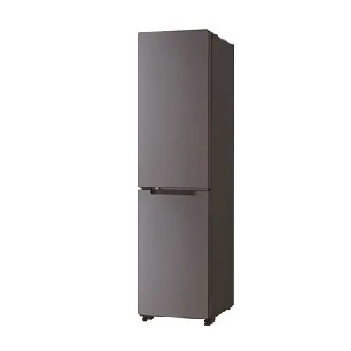 【推奨品】Haier JR-SX21BL-H 冷蔵庫 2ドア 208L 左開き freemo メタルグレー