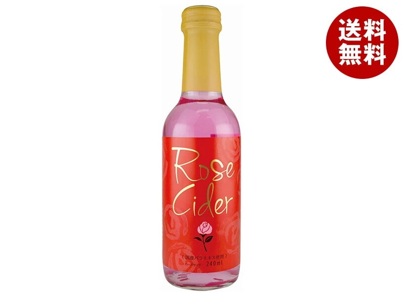 木村飲料 ローズサイダー 240ml瓶×20本入×(2ケース)