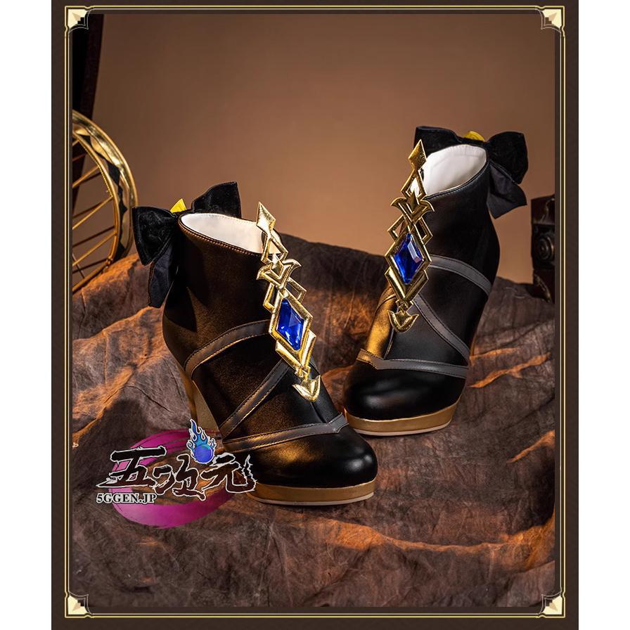 【予約商品】ハロウィン パーティー 仮装　原神　コスプレ　ナヴィア　靴