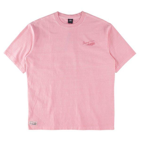 ウェイファインダー ガーメントダイ 半袖Tシャツ UQ121CRS11-PNK0
