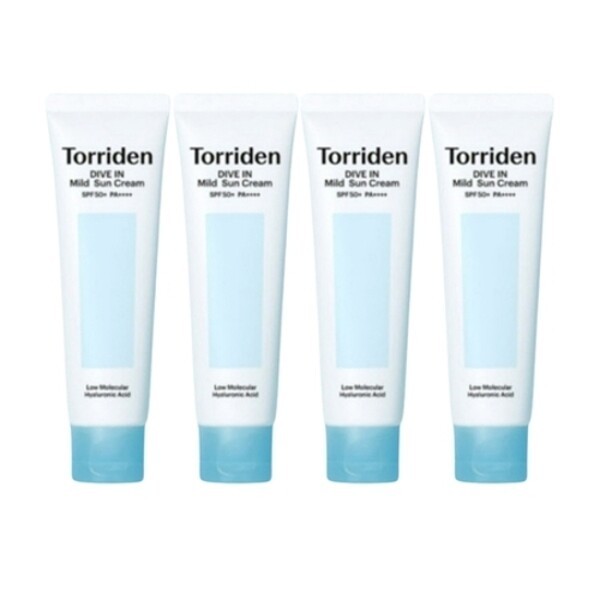 トリーデン ダイブイン 無機緑茶 マイルド 日焼け止め 60ml 4個