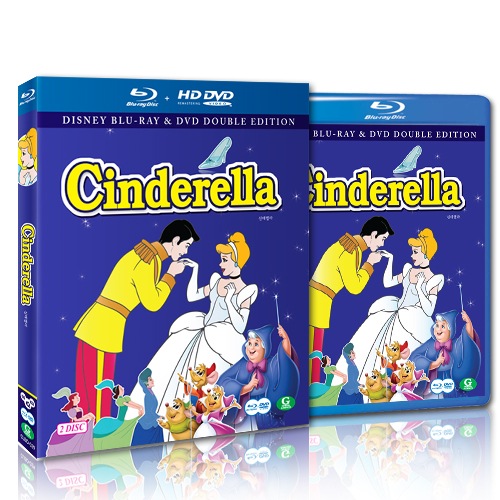 Blu-ray+DVD ディズニーアニメーション英語 2DISC 代引不可 シンデレラ ランキング総合1位