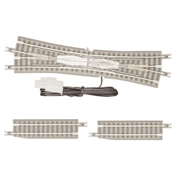 電動/手動 ダブルスリップポイントレール 右 R035