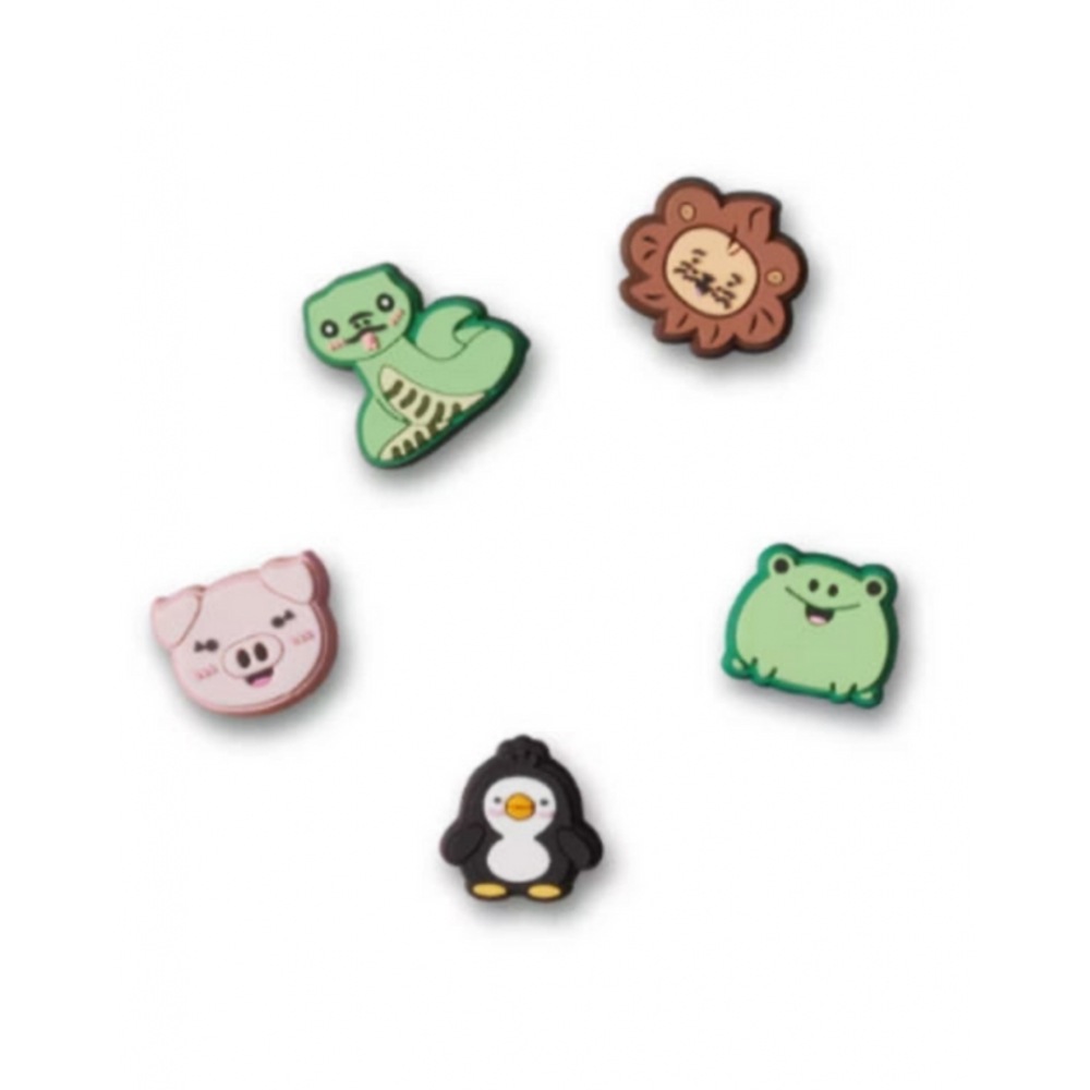 クロックス カートゥーン動物友達5個セット ジビッツ参10014842