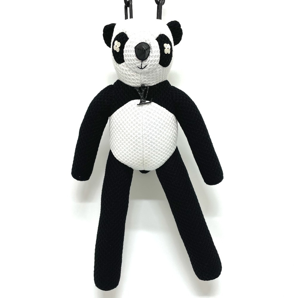 ショルダーバッグ M57414 LV フレンド パンダベア ズームと仲間たちの冒険 カバン メッセンジャー コットン ブラックホワイト