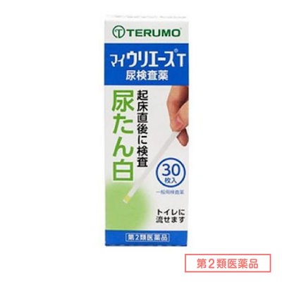 他サイト： 第２類医薬品 テルモ マイウリエースT 尿検査薬 30枚の商品画像