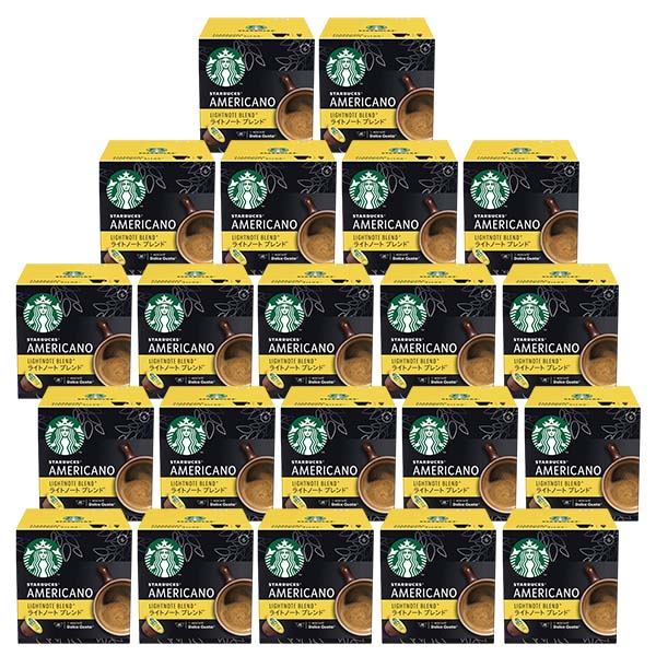 ネスカフェ ドルチェグスト 専用カプセル スターバックス ライトノートブレンド 21箱【4営業日以内に出荷】ネスレ ネスカフェ コーヒー ホットコーヒー スタバ