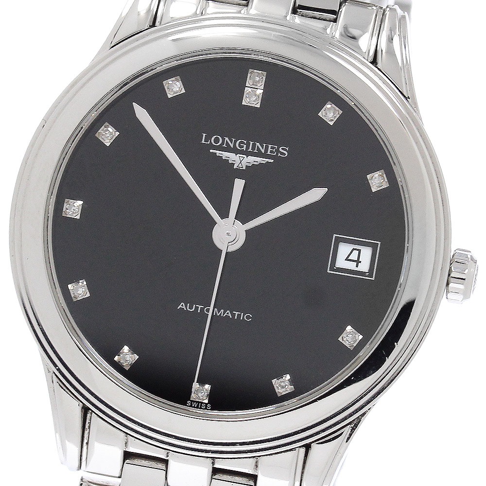ロンジン LONGINES L4.774.4 フラッグシップ デイト 12P 自動巻き メンズ 良品 _953539【中古】