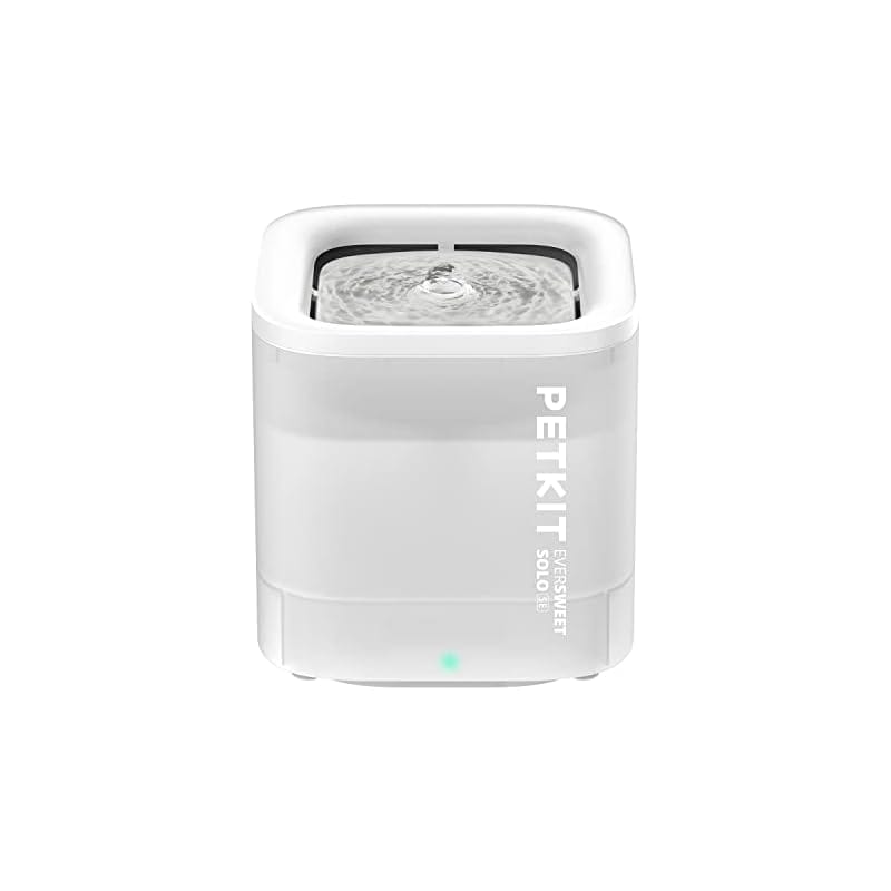 PETKIT ペット用 みずのみ器 自動給水器 循環式 犬 猫 静音ポンプ 自動パワーオフ 1.8L大容量 (ホワイト)