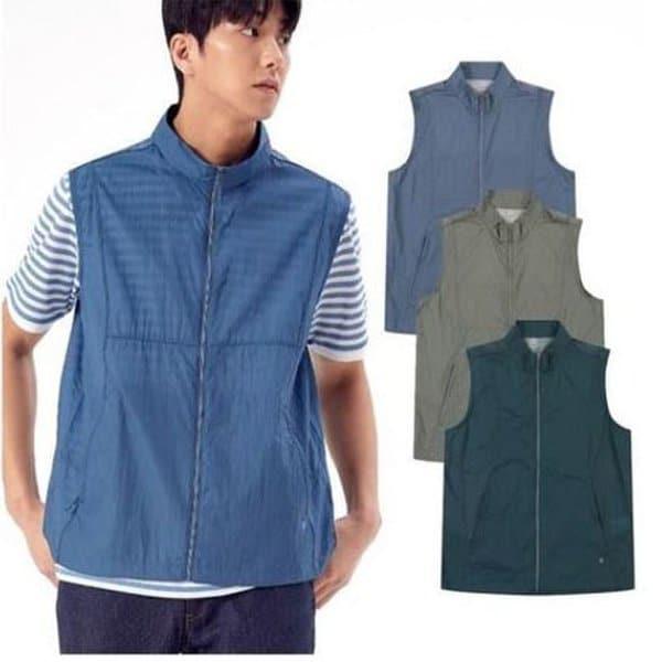 KVV7166M 男性用 春/夏 背面メッシュベスト