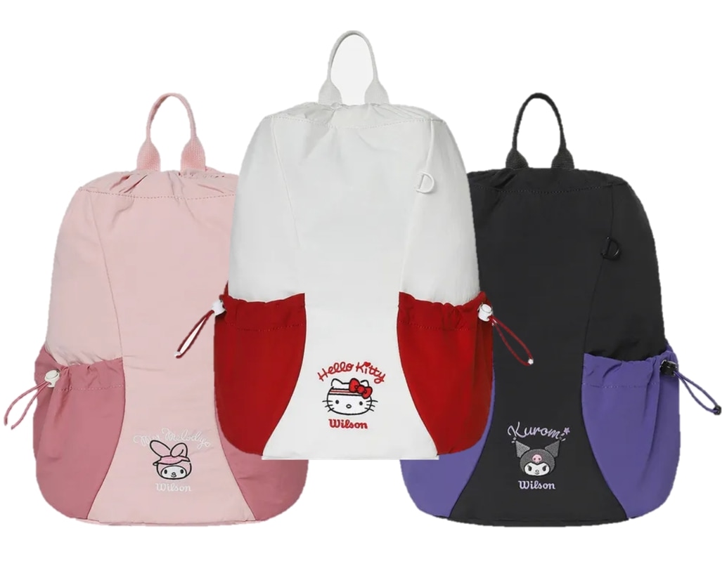 [ウィルソンXサンリオキャラクターズ] ミニバックパックテニスバッグ