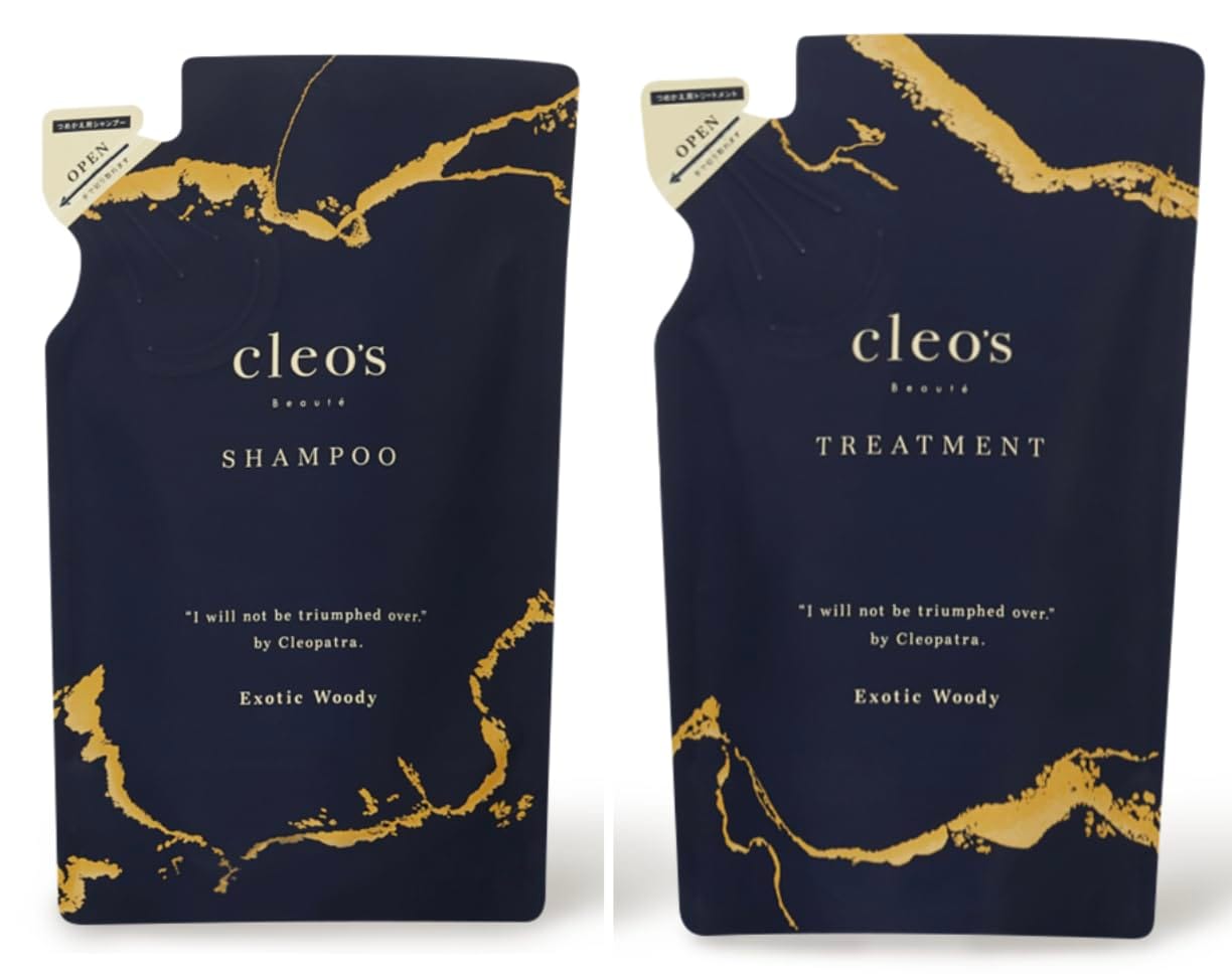 【公式】Cleos Beaute クレオズボーテ詰め替え シャンプートリートメントセットリフィル【300ml】 人気 ヘアケア ブリーチ ダメージ しっとり うねり パサつき サラ髪 スペシャ